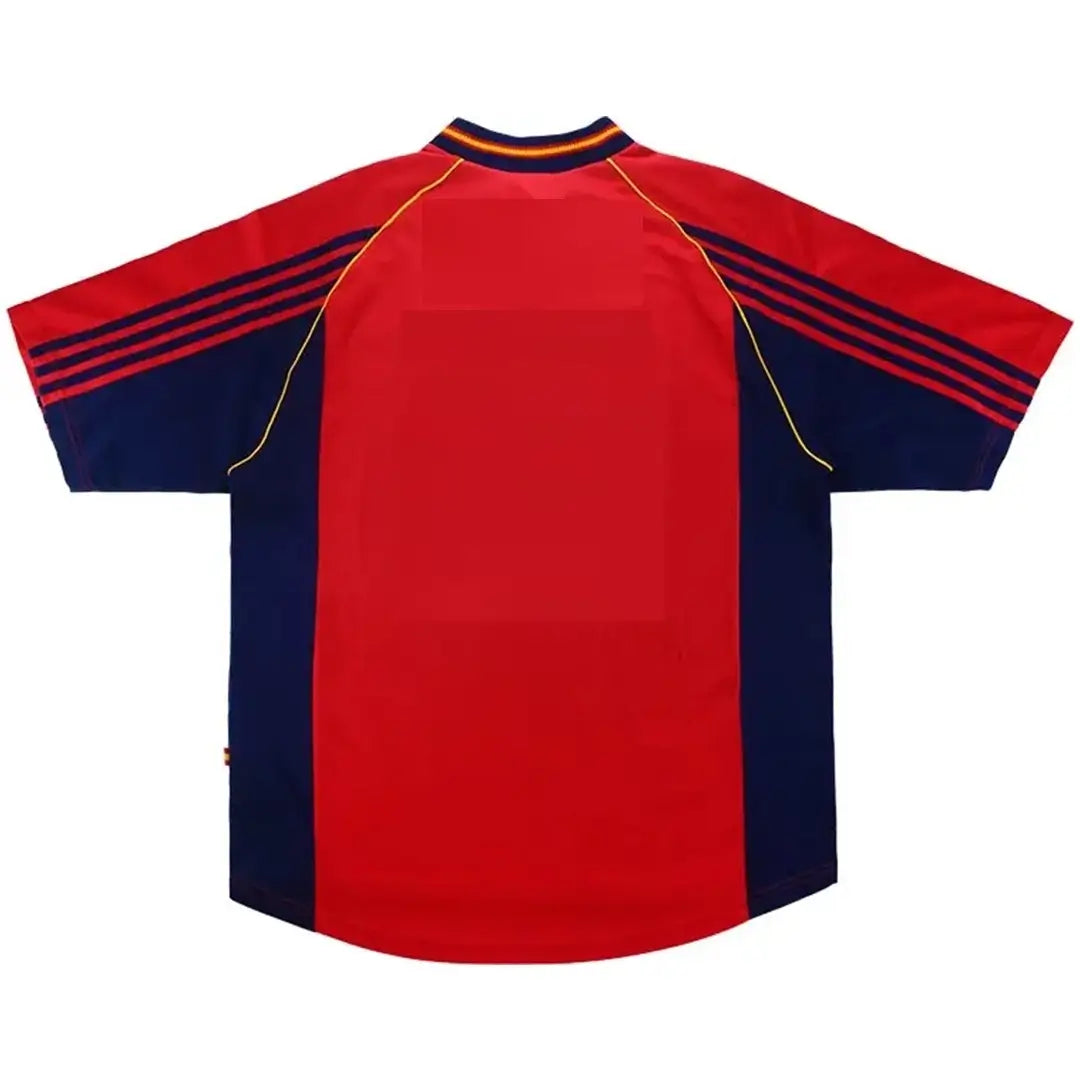 Camiseta de fútbol retro local de España 1998
