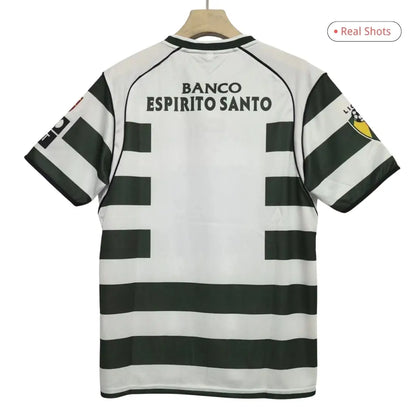 Sporting CP 2001/03 Hjemme Retro Fotballdrakt