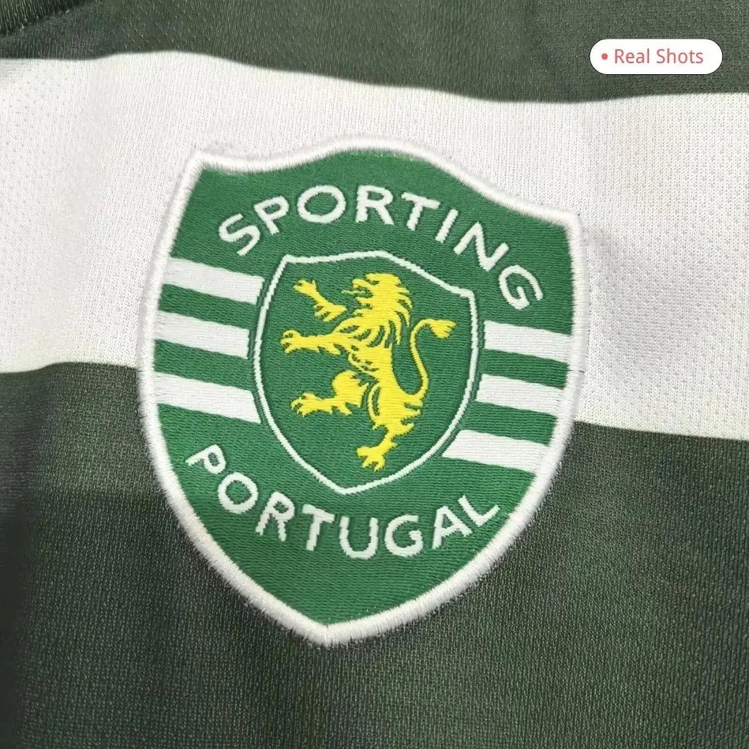 Maillot de football rétro domicile C.RONALDO n° 28 Sporting CP 2001/03