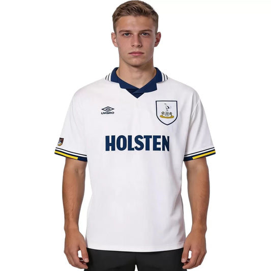 Maillot de football rétro domicile Tottenham Hotspur 1994/95