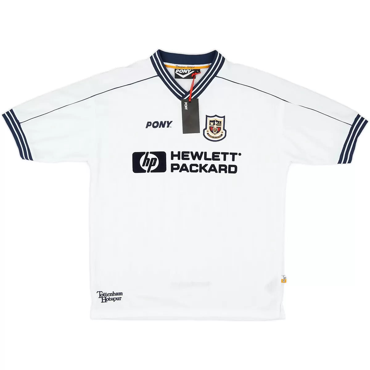 Maillot de football rétro domicile Tottenham Hotspur 1997/99