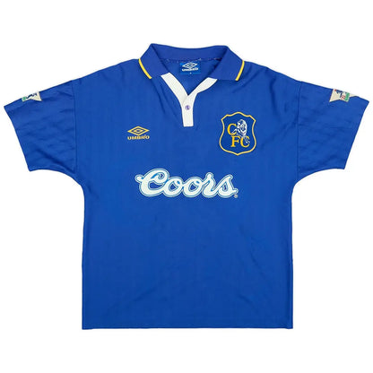 Maillot de football rétro domicile Chelsea 1995/97