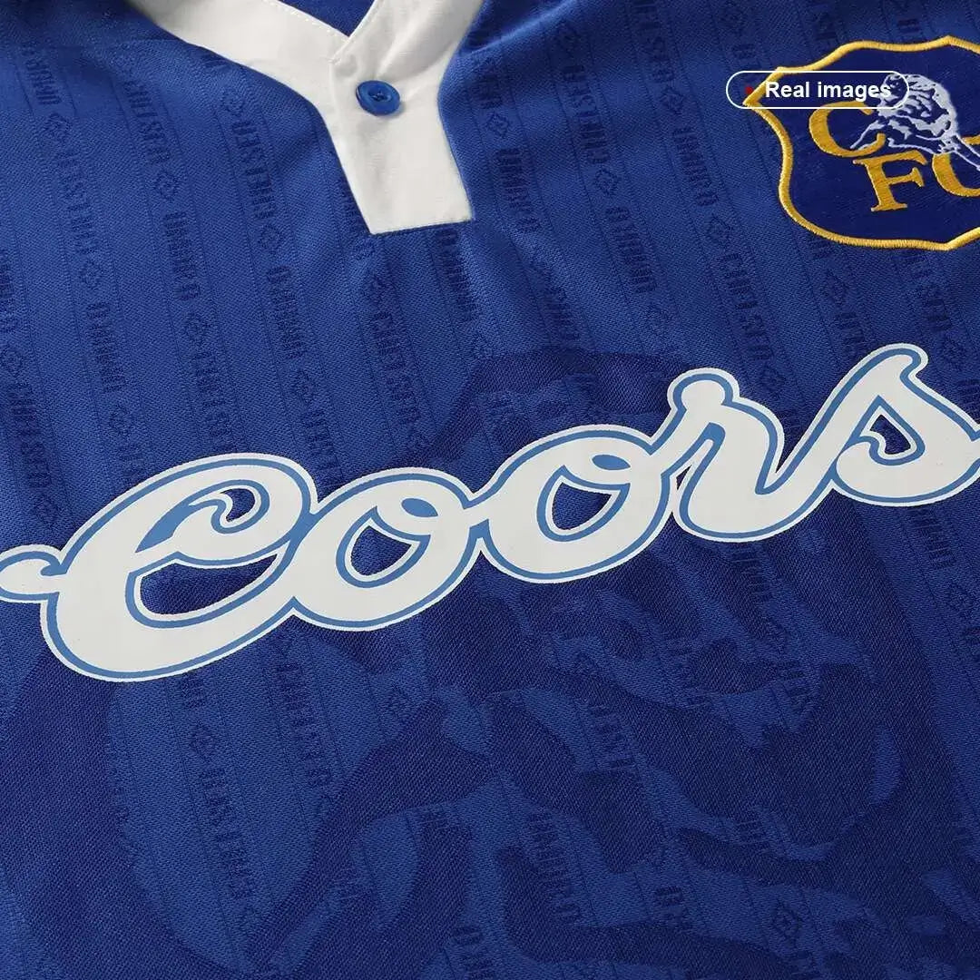 Maillot de football rétro domicile Chelsea 1995/97