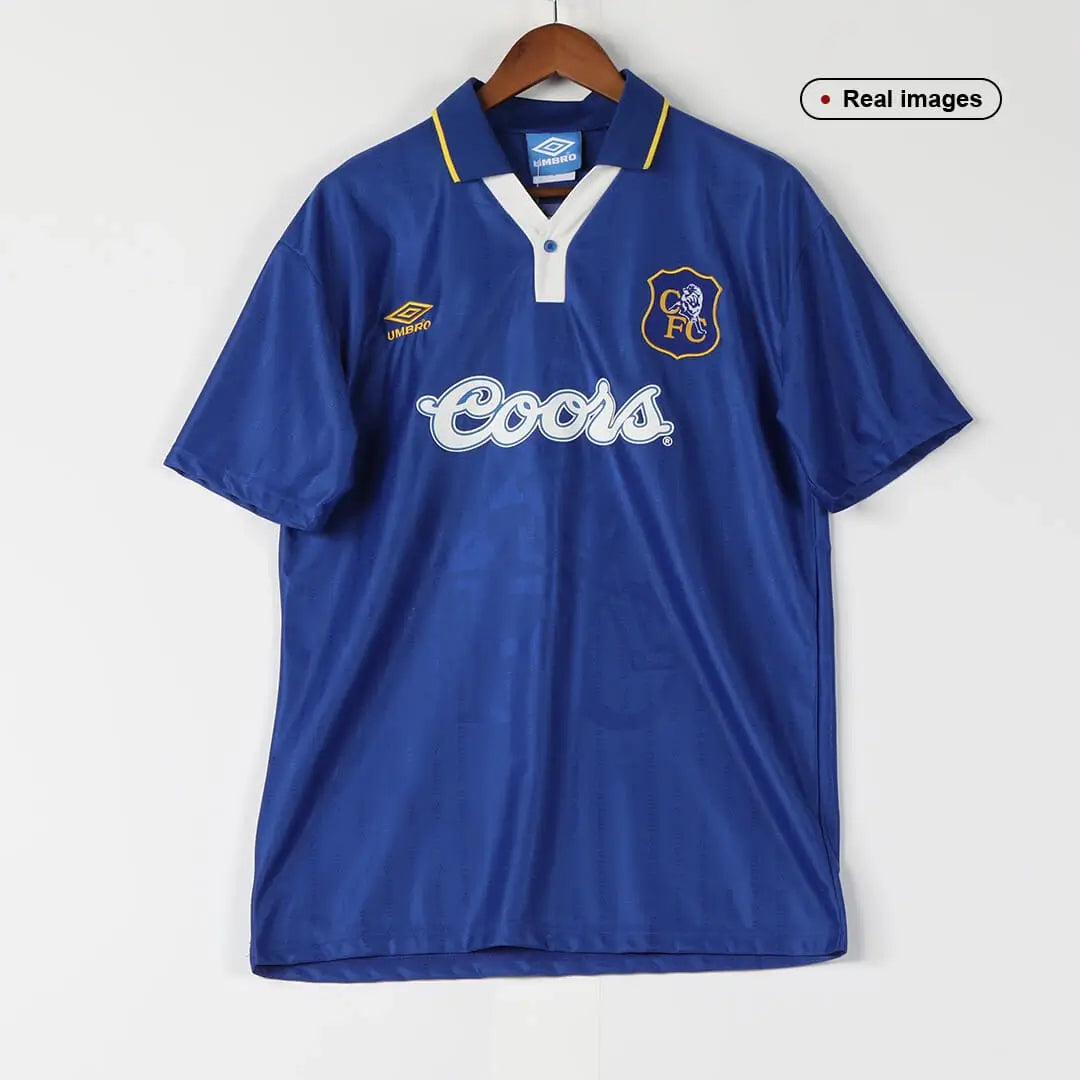 Maillot de football rétro domicile Chelsea 1995/97