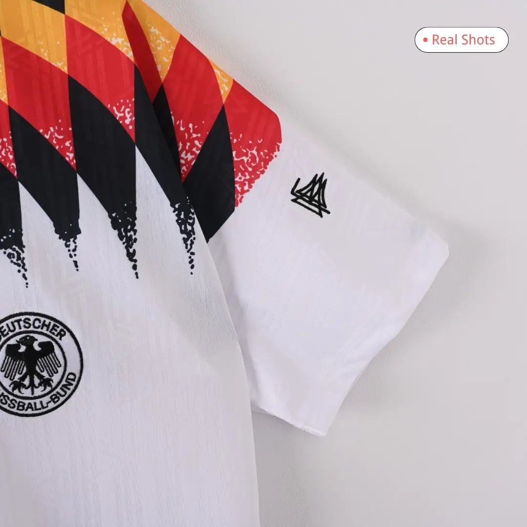 KLINSMANN #18 Germany 1994 Home Retro Football Jersey