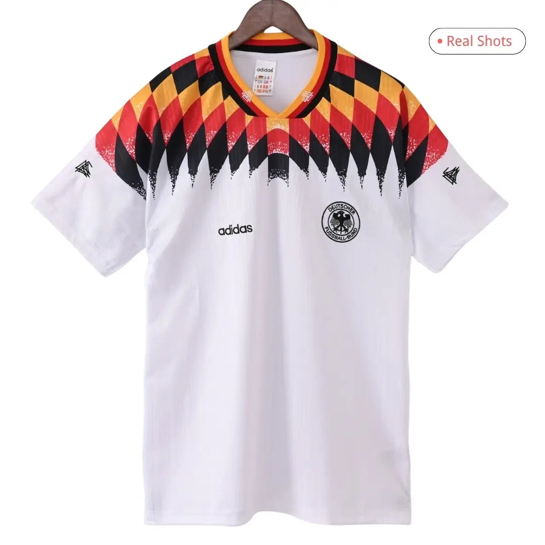 KLINSMANN #18 Germany 1994 Home Retro Football Jersey