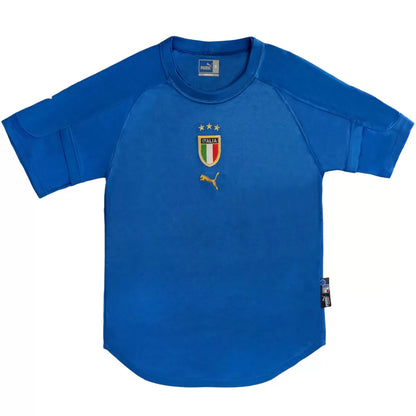 Italy 2004 Home Retro Football Jersey