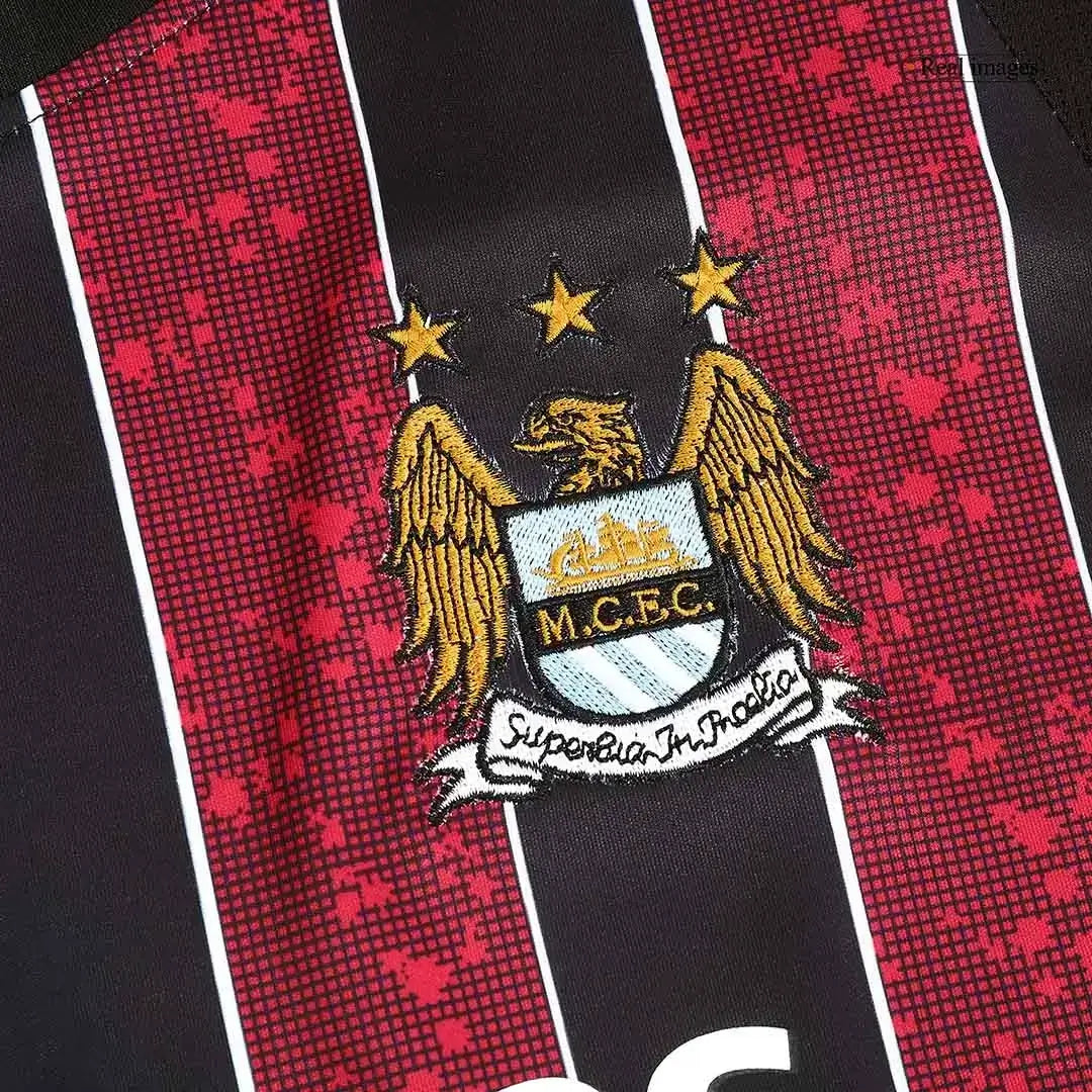 ROBINHO #10 Manchester City 2008/09 Camiseta de fútbol retro visitante