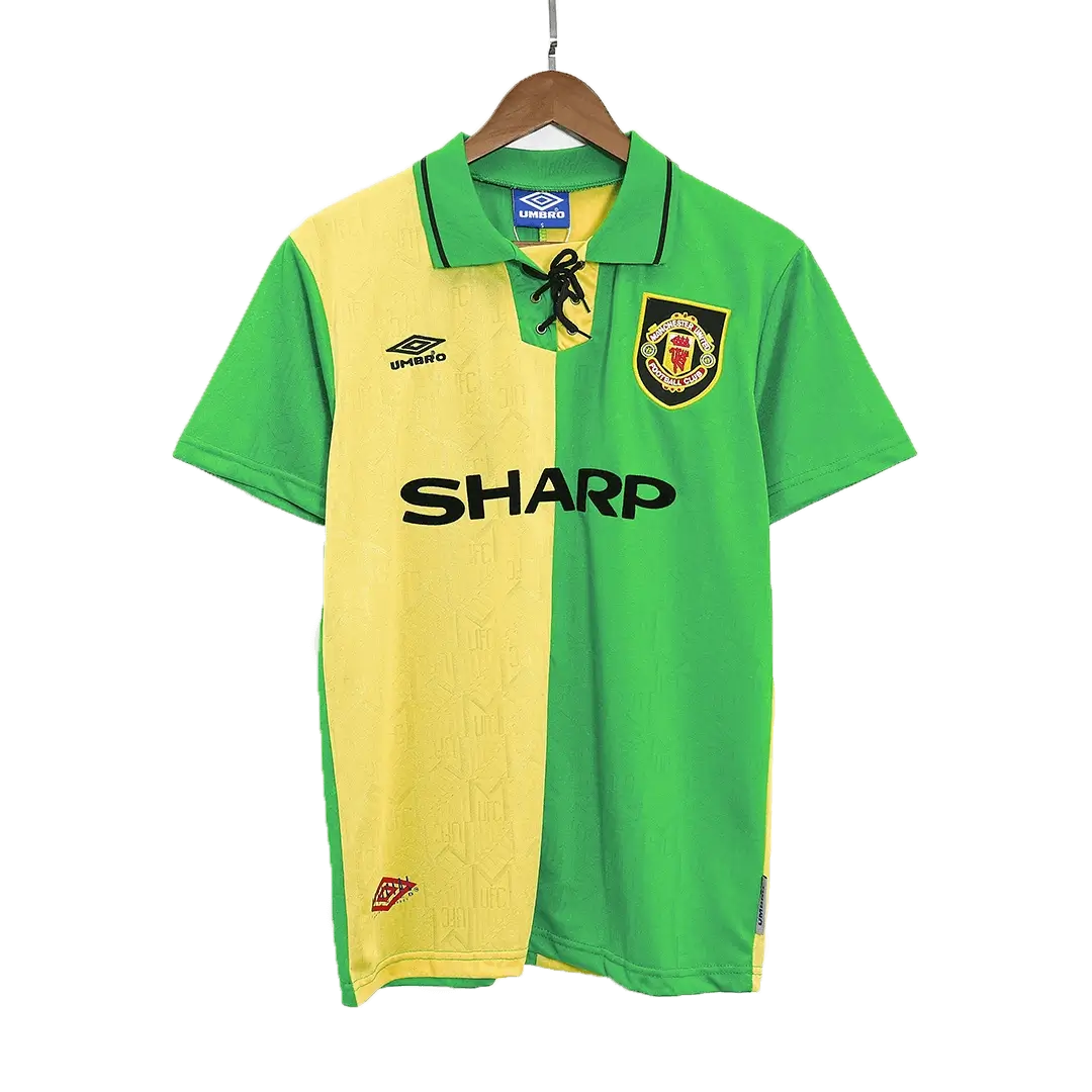 Manchester United 1992/94 Drittes Auswärtstrikot Retro-Fußballtrikot