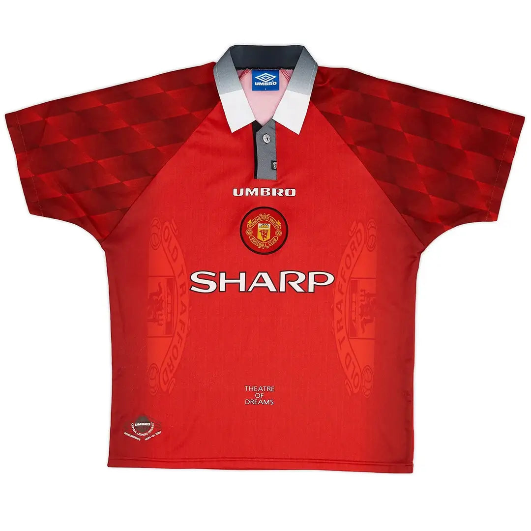 CANTONA #7 Manchester United 1996/98 Home Retro Jersey