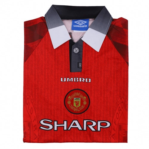 CANTONA #7 Manchester United 1996/98 Home Retro Jersey
