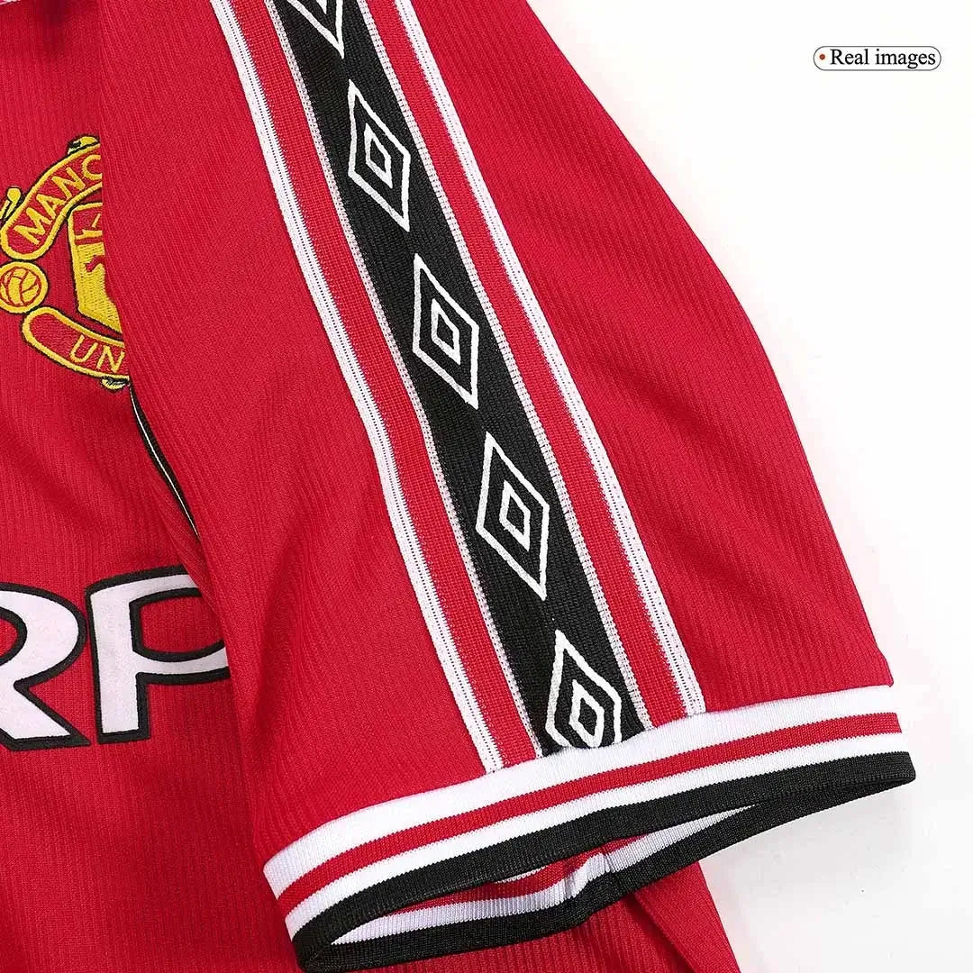 Manchester United 1998/99 retro voetbalshirt (thuis)