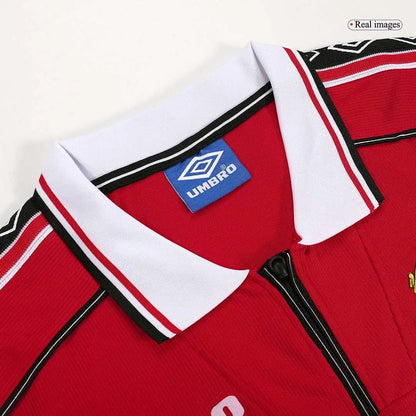 Manchester United 1998/99 retro voetbalshirt (thuis)