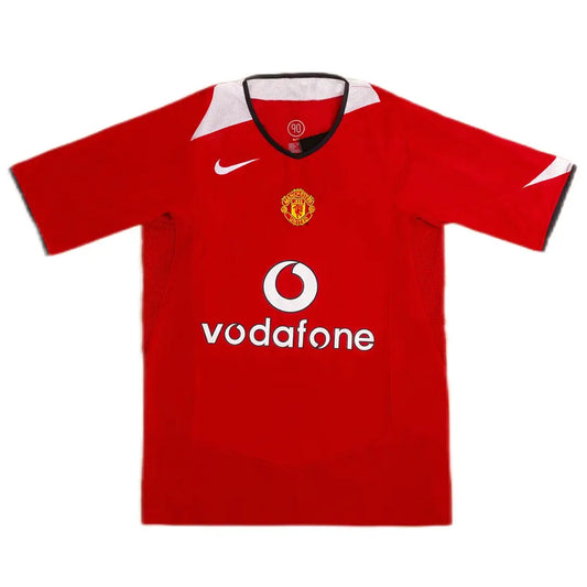 Manchester United 2004/06 Heim-Retro-Fußballtrikot