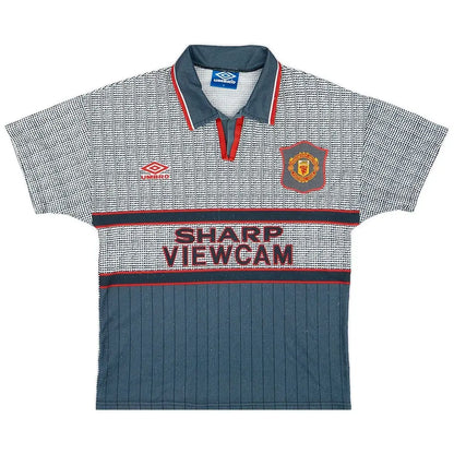 CANTONA #7 Manchester United 1995/96 Third Away Retro Soccer Jersey