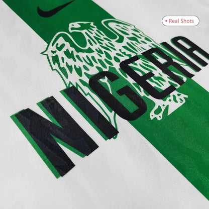Okocha #10 Camiseta de fútbol retro de Nigeria visitante 1996