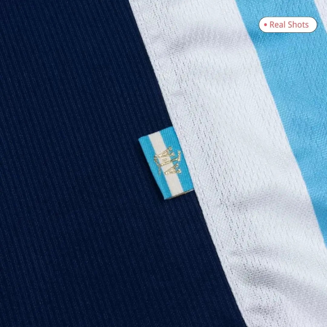 Argentina Men's 1998 Away Retro Football Jersey