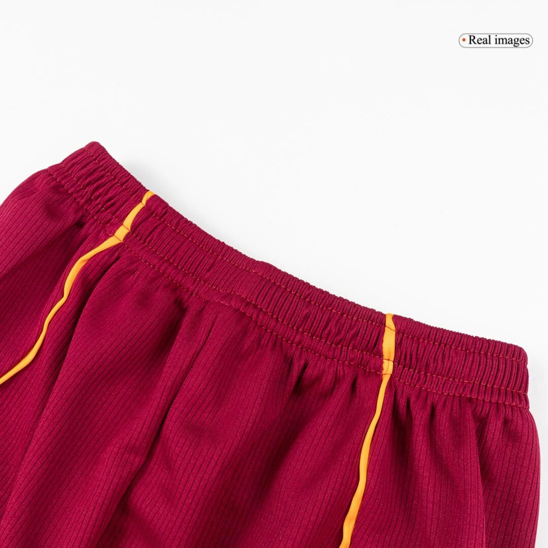Roma Kid's Home Soccer Kit 2025/26 - Jersey+Shorts