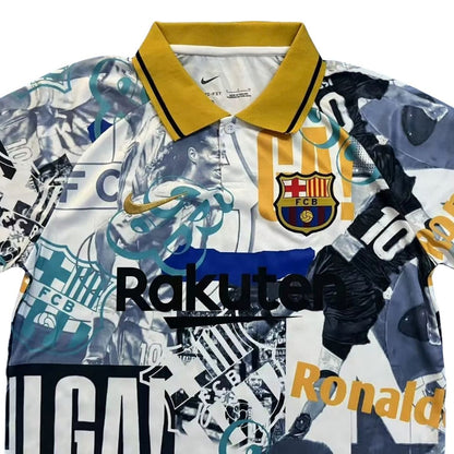 Ειδική φανέλα ποδοσφαίρου Ronaldinho Barcelona 2025