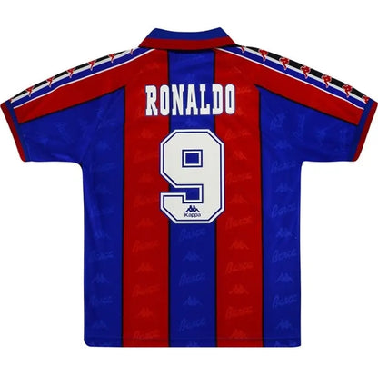 Ρετρό εντός έδρας φανέλα Ronaldo #9 Μπαρτσελόνα 1996/97