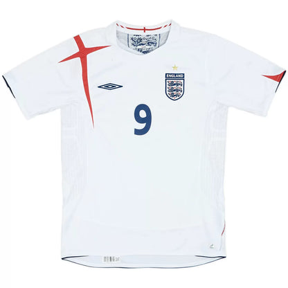Rooney #9 Retro England Heimtrikot 2006