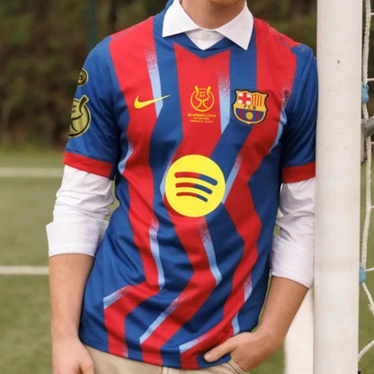 Maillot extérieur du FC Barcelone, quatrième édition de la Supercoupe 2025/26