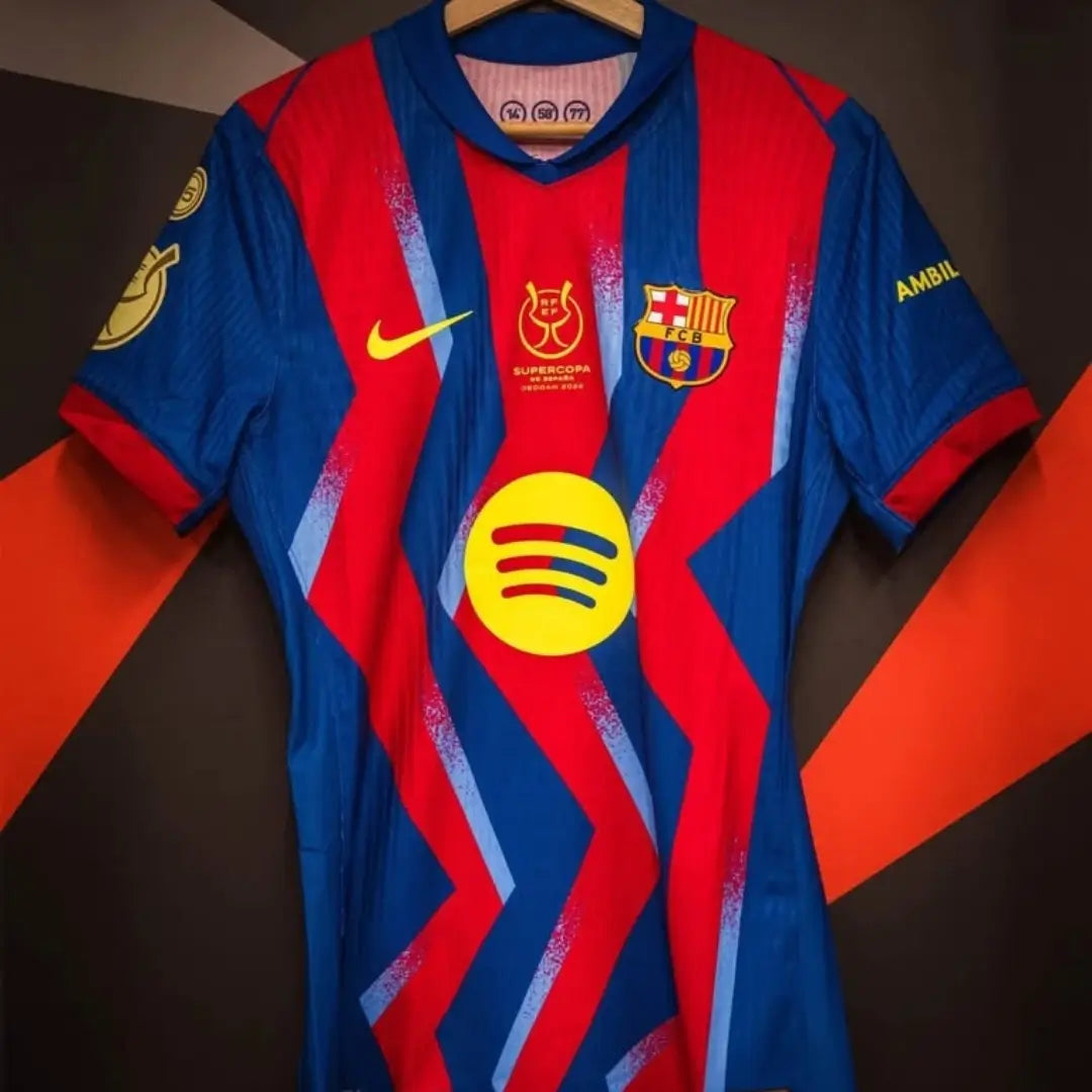 Maillot extérieur du FC Barcelone, quatrième édition de la Supercoupe 2025/26