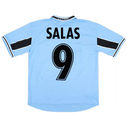 Ρετρό φανέλα ποδοσφαίρου Lazio 1998/00, SALAS #9, εντός έδρας