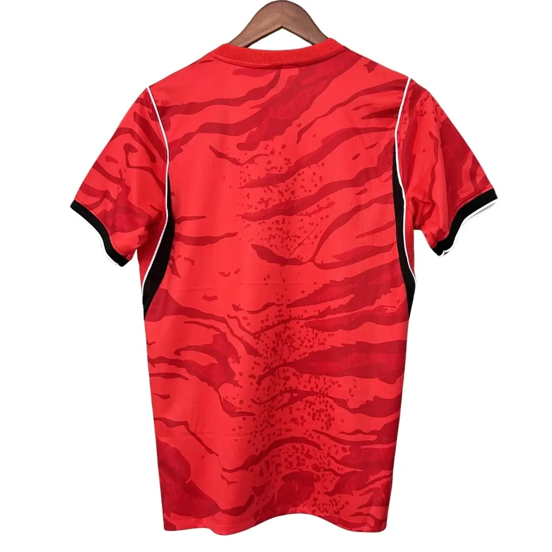 Φανέλα ποδοσφαίρου HEUNGMIN #7 Νότια Κορέα 2026 Παγκόσμιο Κύπελλο εντός έδρας