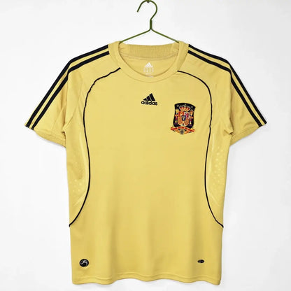 Spanje 2008 Uit Retro Voetbalshirt