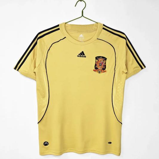 2008年スペイン代表 アウェイ レトロサッカーユニフォーム