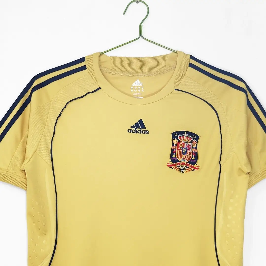 Spanje 2008 Uit Retro Voetbalshirt