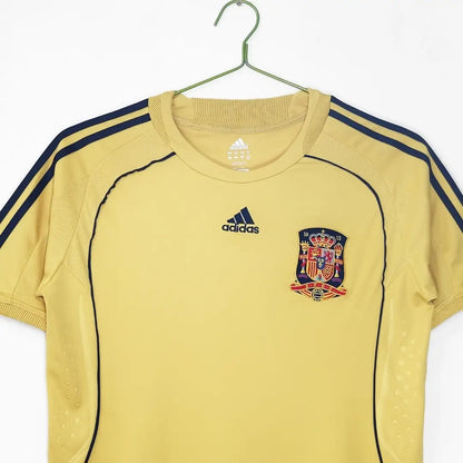 Spanje 2008 Uit Retro Voetbalshirt