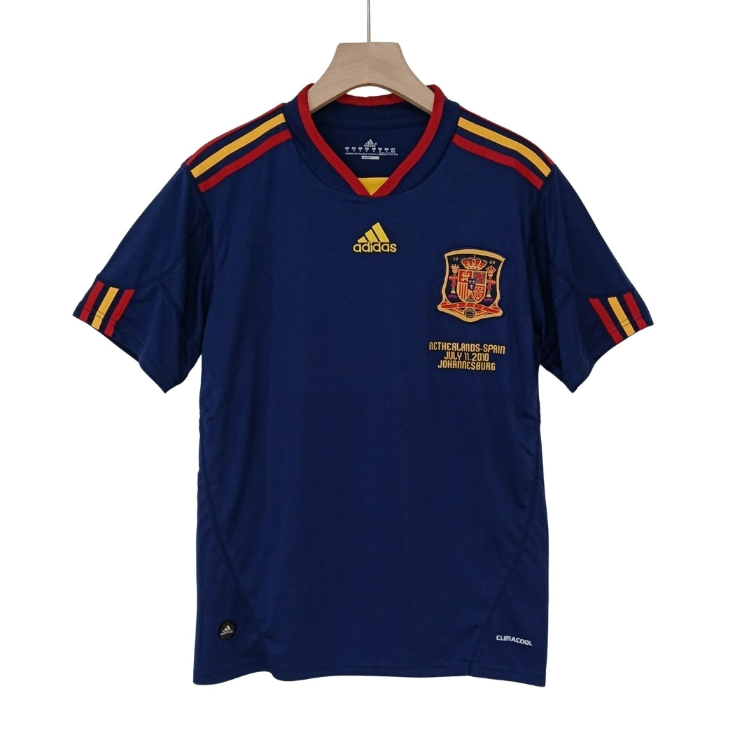 2010年 スペイン代表 アウェイ レトロサッカーユニフォーム