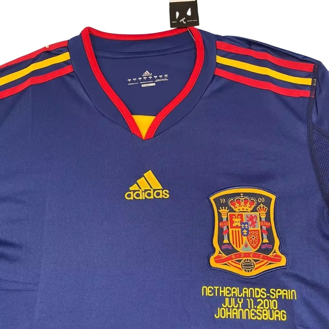 2010年 スペイン代表 アウェイ レトロサッカーユニフォーム