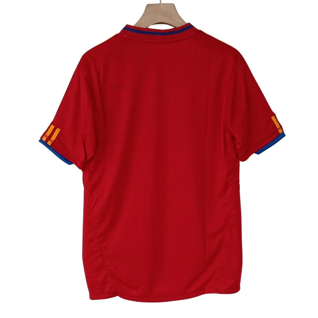 Spain 2010 Home Retro Soccer Jersey