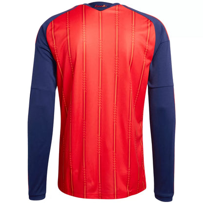 Camiseta de fútbol de manga larga de la selección española de fútbol de la Copa Mundial 2026