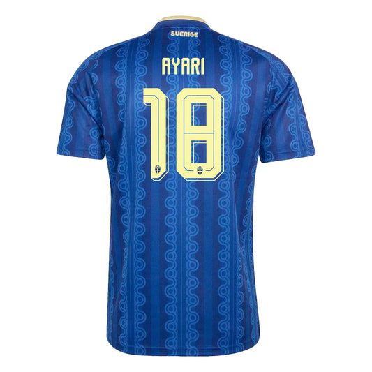 Ayari #18 Blågult bortedrakt for fotball-VM 2026