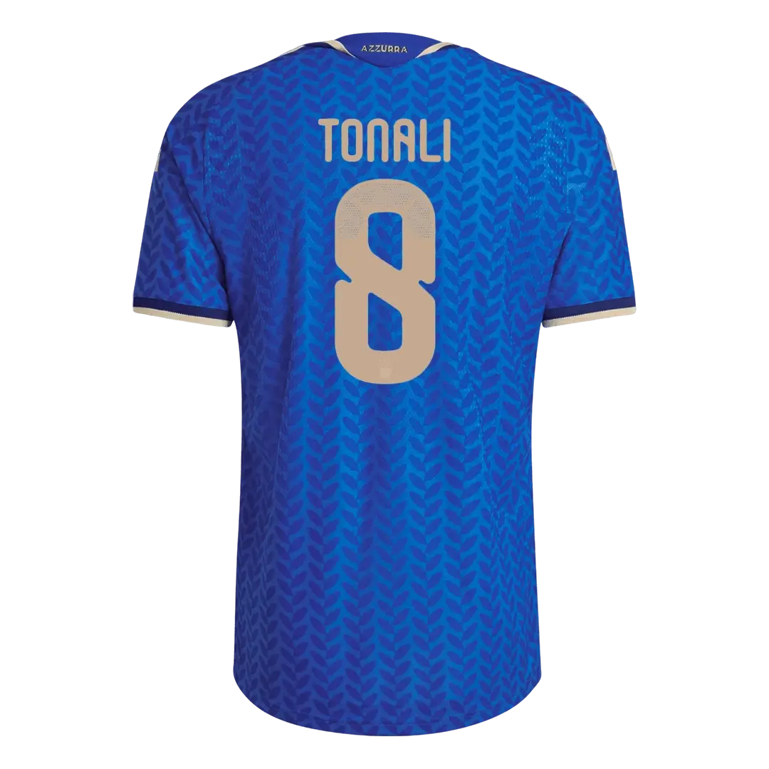 TONALI #8 Italy Player Version Home Soccer Jersey 2026 World Cup