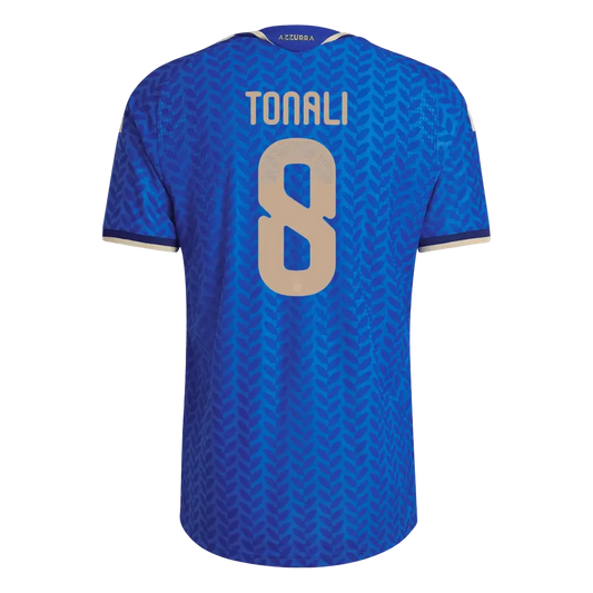 TONALI #8 Italy Player Version Home Soccer Jersey 2026 World Cup