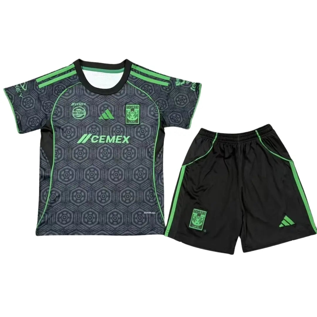 Kit Extérieur Tigres UANL Troisième Tenue Enfant - Maillot+Short 2025/26