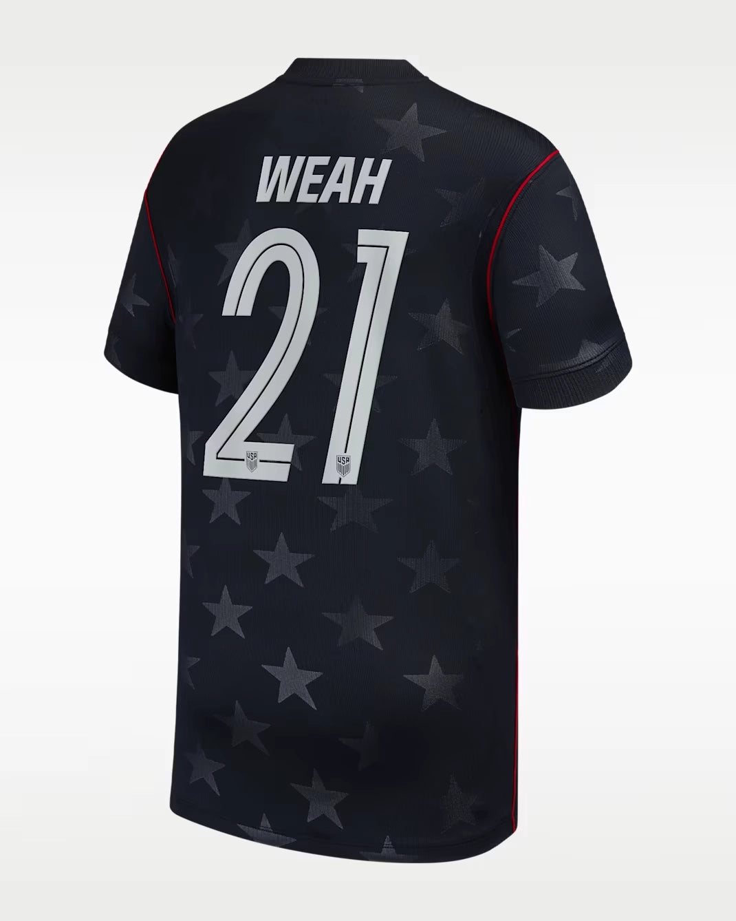 Εκτός έδρας ποδοσφαιρική φανέλα Timothy Weah #21 USMNT ΗΠΑ 2026