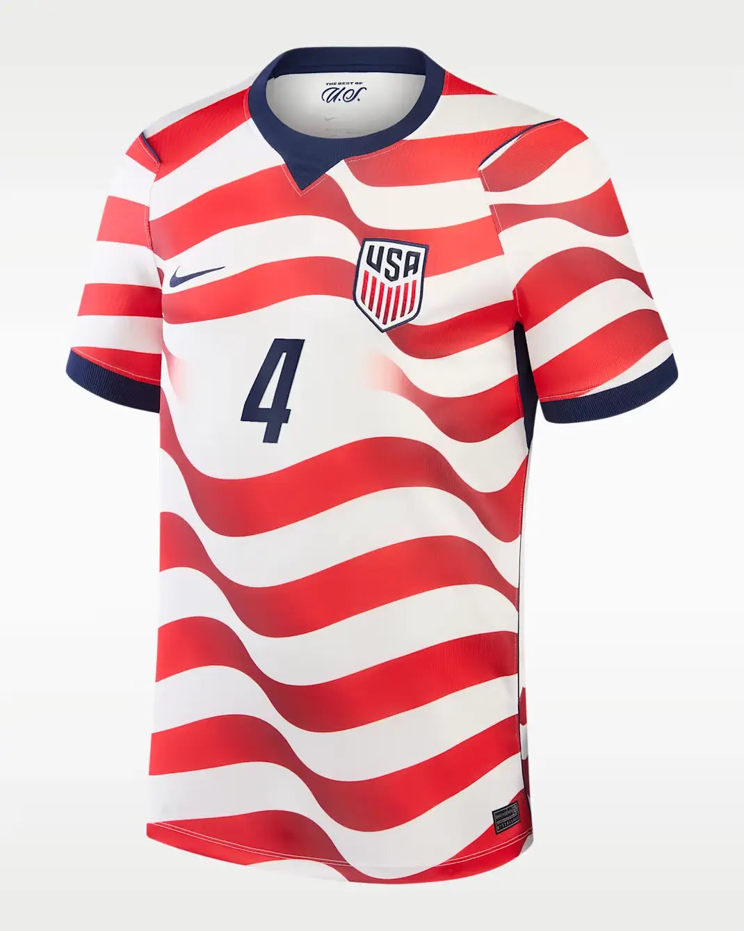 Tyler Adams #4 USMNT USA Outlaws Heimtrikot Fußball 2026