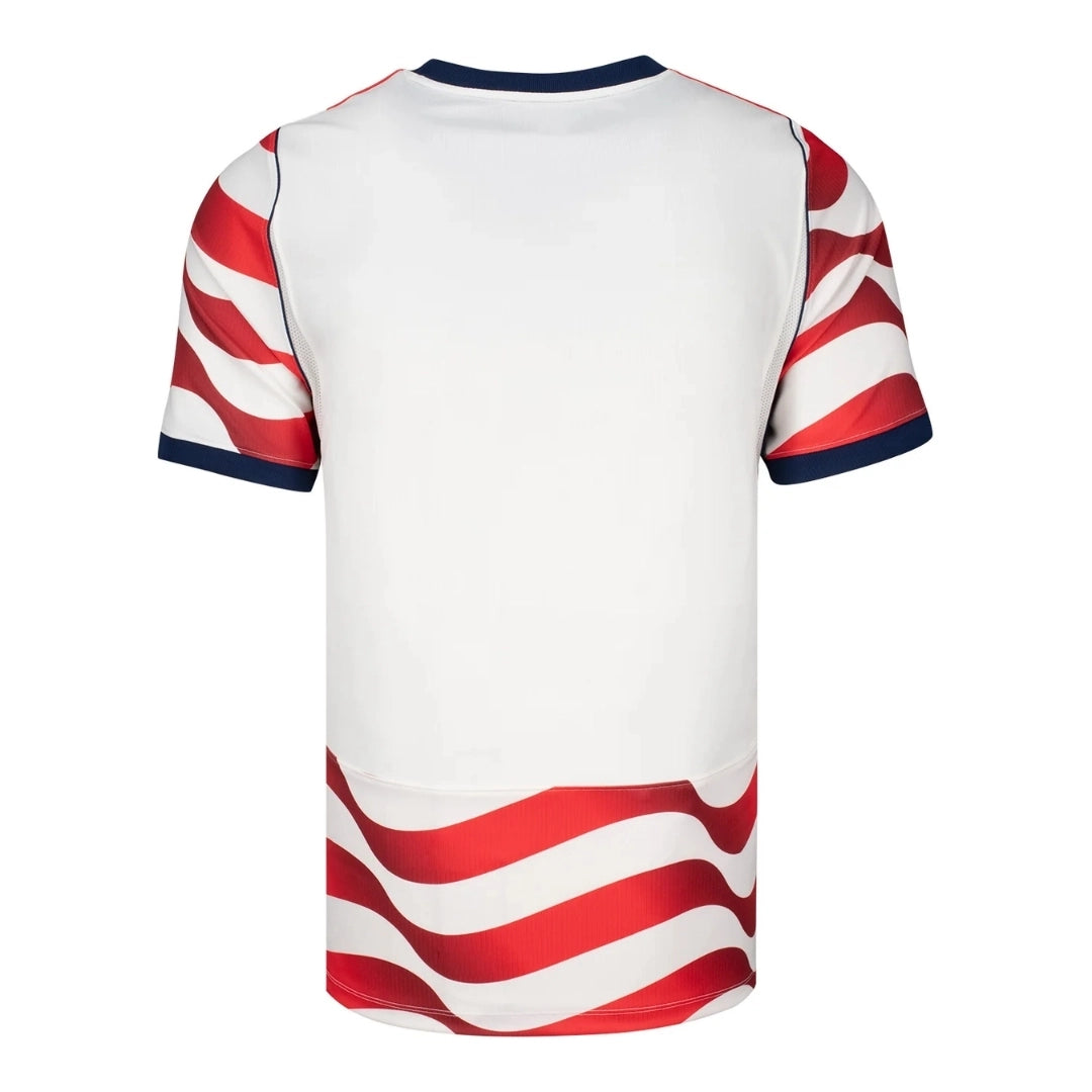 Maillot de foot domicile USMNT USA Outlaws 2026 rouge et blanc