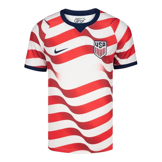 USMNT USA Outlaws Heimtrikot 2026 rot-weiß