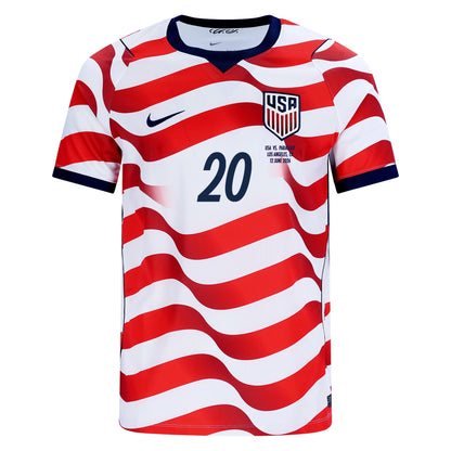 Φανέλα ποδοσφαίρου Balogun #20 USMNT USA Outlaws εντός έδρας 2026