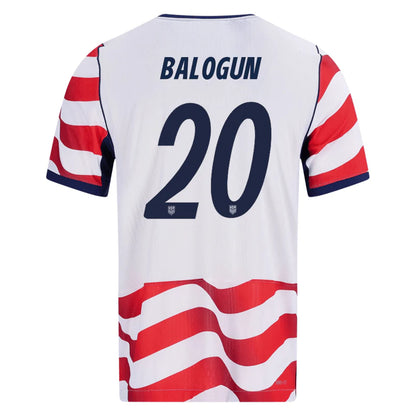 バログン #20 USMNT USA ホーム レプリカユニフォーム 2026（選手仕様）