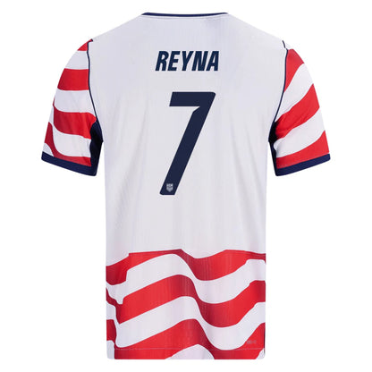 Φανέλα ποδοσφαίρου Reyna #7 USMNT USA Home Player Version 2026