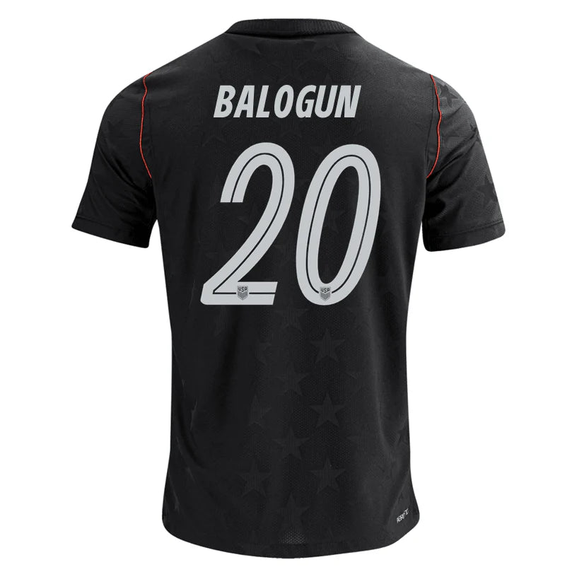 Balogun #20 USMNT USA bortedrakt spillerversjon fotballtrøye 2026