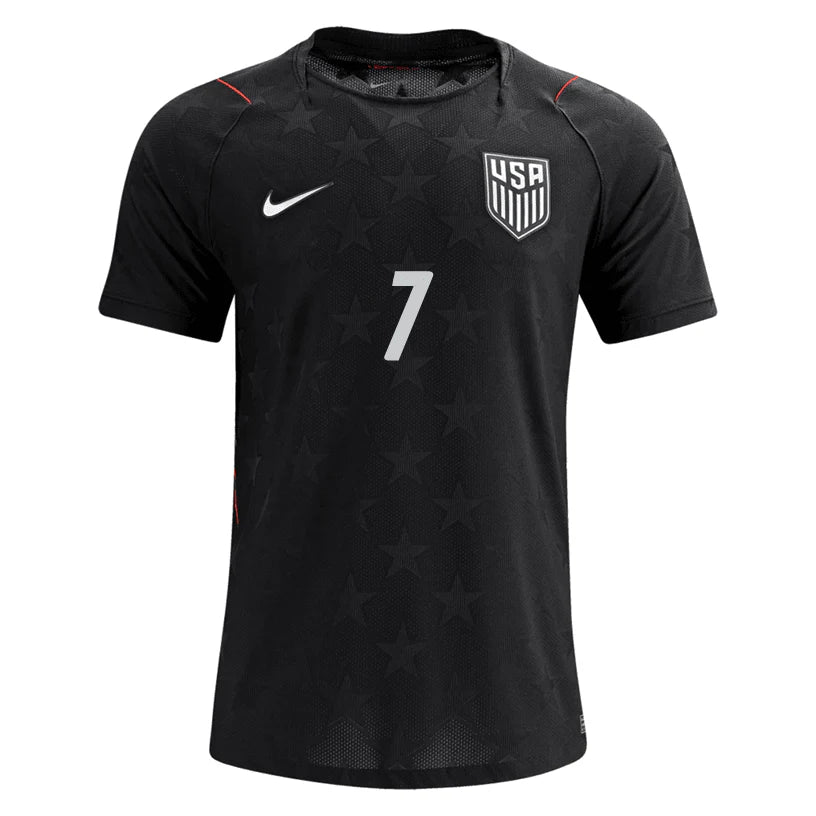 Reyna #7 USMNT VS-uitshirt spelersversie voetbalshirt 2026